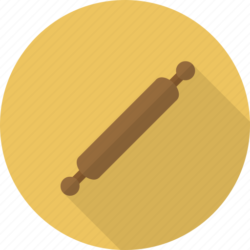 Kitchen, kitchenware, pin, rolling, rolling pin icon - Download on Iconfinder