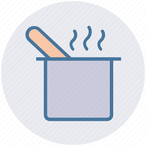 Cooking, kitchen, pan, restaurant, soup, spoon, utensil icon - Download on Iconfinder