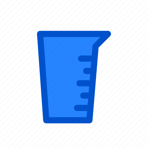 Kitchen utensil, measuring cup, mililiter, plastic cup, porcentage icon - Download on Iconfinder