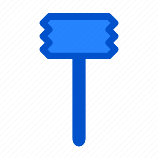 Hammer, mallet, meat beater, meat hammer, meat tenderizer icon - Download on Iconfinder