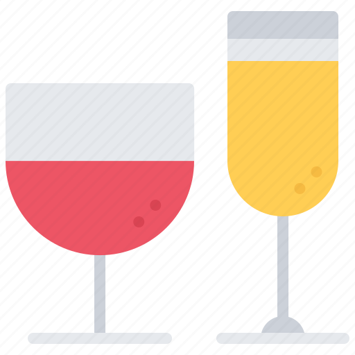 Champagne, cook, cooking, food, glass, kitchen, wine icon - Download on Iconfinder