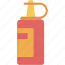 bottle, ketchup, kitchen