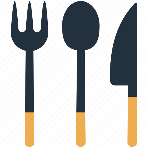 Cutlery, fork, kitchen, knife, spoon, utensils icon - Download on Iconfinder
