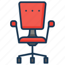 armchair, chair, furniture, office