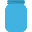 bottle, food bottle, food container, jam jar, jar
