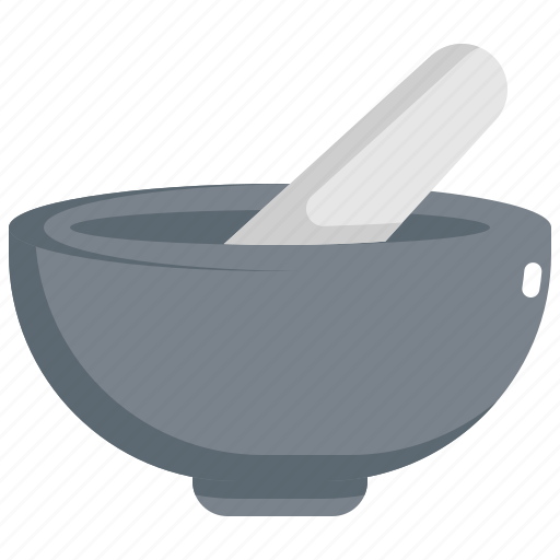 Cooking, equipment, food, kitchen, kitchenware, mortar icon - Download on Iconfinder