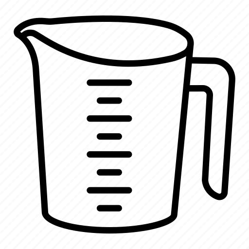 Measuring, cup, water, container, jug icon - Download on Iconfinder