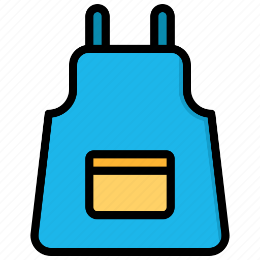 Apron, kitchen, cook, shef icon - Download on Iconfinder