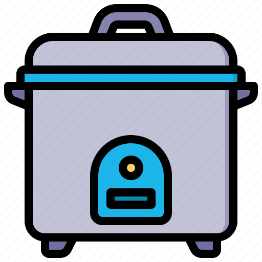 Rice, cooker, kitchen, appliance icon - Download on Iconfinder