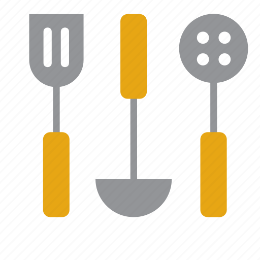 Cooking, kitchen, draining spoon, ladle, skimmer, slice, utensil icon - Download on Iconfinder
