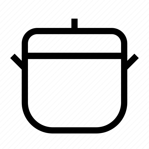 Cooking pot, pot, cook, kitchen, kitchen ware, household icon - Download on Iconfinder