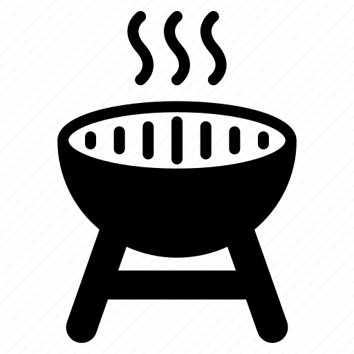 Kitchen, solid, grill, burning, coal, roast, cooking icon - Download on Iconfinder