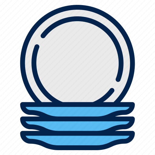 Kitchen, plate, clean, dishes, dish icon - Download on Iconfinder