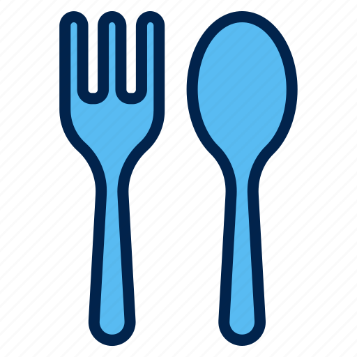 Kitchen, spoon, fork, cutlery, eat icon - Download on Iconfinder