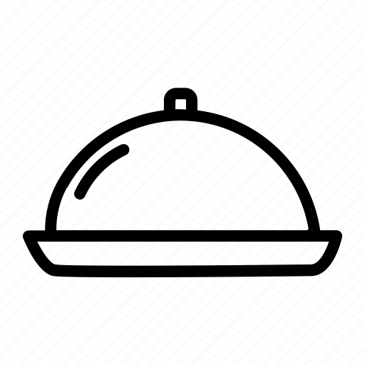 Dish, tray, cloche, food, kitchen, cover, restaurant icon - Download on Iconfinder