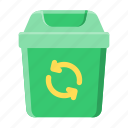 trash can, recycle bin, recycling bin, garbage, container, furniture and household