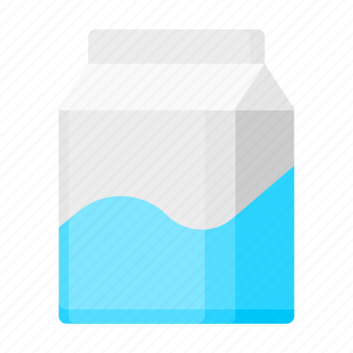 Milk, drink, breakfast, healthy food, dairy, milk box icon - Download on Iconfinder