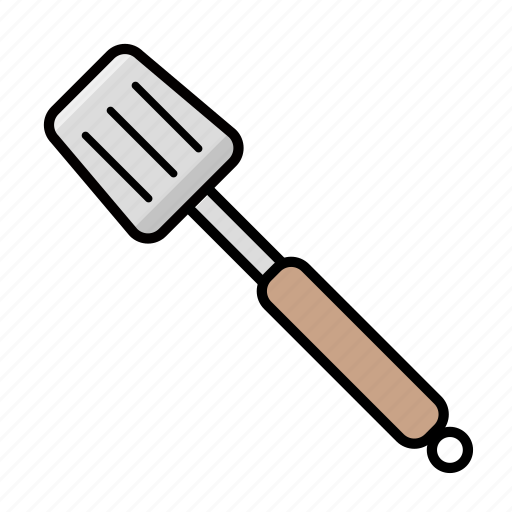 Cook, cooking, gastronomy, kitchenware, slotted spatula icon - Download on Iconfinder