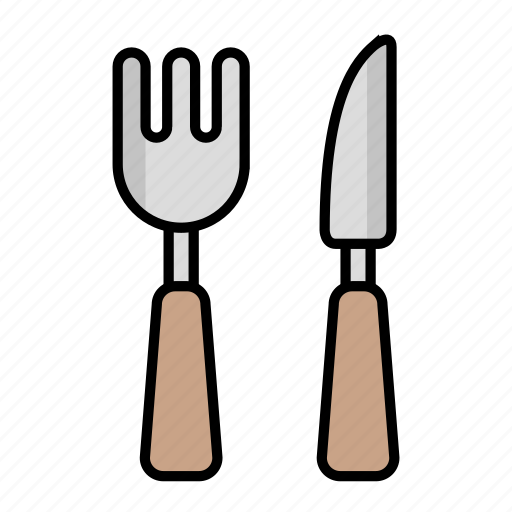 Cutlery, dinner, eat, fork, knife, restaurant, utensils icon - Download on Iconfinder