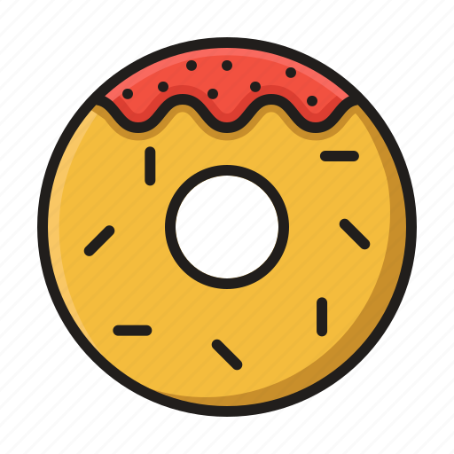 Donut, food, meal icon - Download on Iconfinder