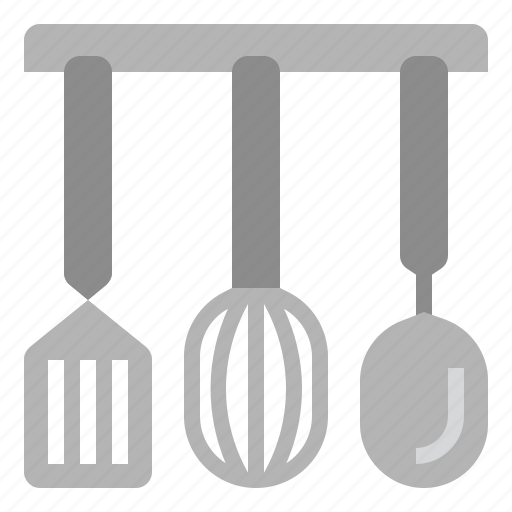 Cooking, food, kitchen, ladle, spatula, whisk icon - Download on Iconfinder