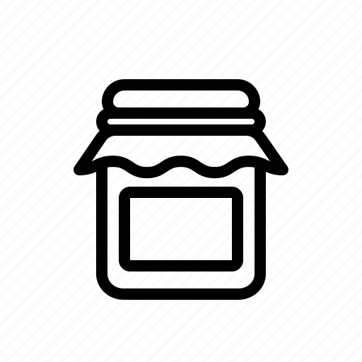 Jam, jar, preserved fruit, sweet spread, sweet icon - Download on Iconfinder