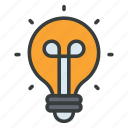 invention, lightbulb, illustration, light