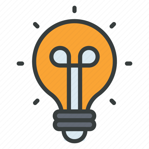 Invention, lightbulb, illustration, light icon - Download on Iconfinder
