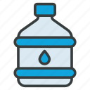 gallon, beverage, bottle, plastic, drink, water