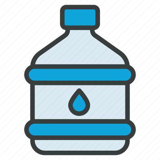 Gallon, beverage, bottle, plastic, drink, water icon - Download on Iconfinder