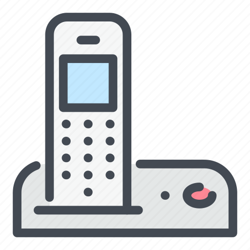 Appliance, call, device, gadget, landline, phone, telephone icon - Download on Iconfinder