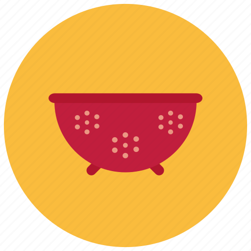 Clean, colander, cooking, home, tool, vegetable icon - Download on Iconfinder