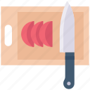 board, chop, chopping, cut, kitchen, knife, vegetable
