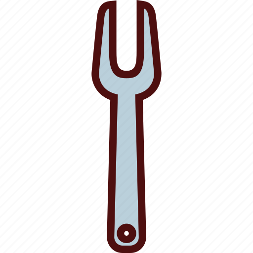 Carving, fork, kitchen, meat, tool icon - Download on Iconfinder