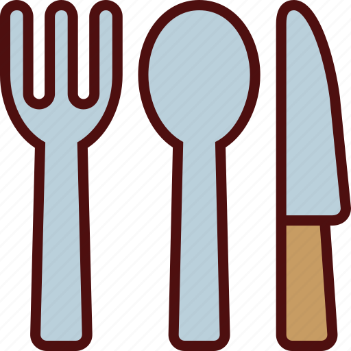 Clutery, eating, fork, knife, set, soon, utensil icon - Download on Iconfinder