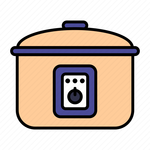 Pressure cooker, pressure, container, steamer, steam pressure, cooking, food icon - Download on Iconfinder
