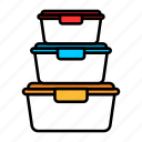 boxes, paur, food container, storage lids, airtight containers, kitchen, utensils