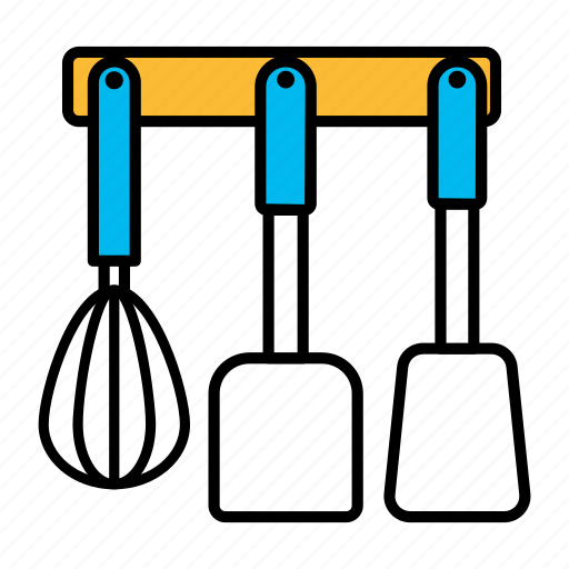 Stainless steel, manual mixer, kitchen, utensils, spatula, slotted turner, egg beater icon - Download on Iconfinder