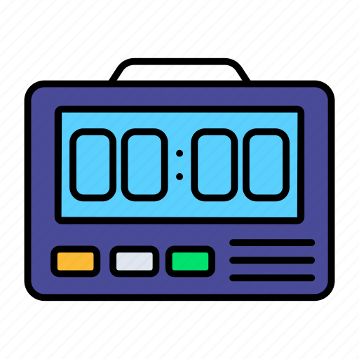 Electric, kitchen, timer, food, cooking, equipment icon - Download on Iconfinder