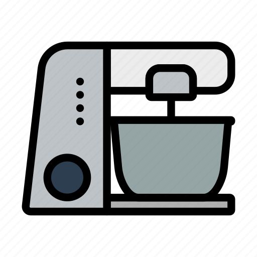 Electric, mixer, kitchen, food, appliance, processor, blender icon - Download on Iconfinder