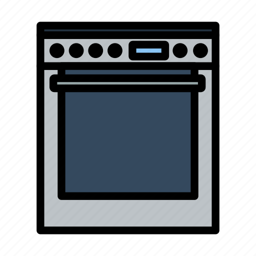Kitchen, oven, appliance, stove, cooking, equipment, gas icon - Download on Iconfinder