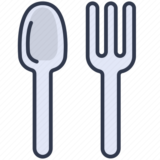 Design, fork, kitchen, restaurant, spoon icon - Download on Iconfinder