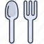 design, fork, kitchen, restaurant, spoon 