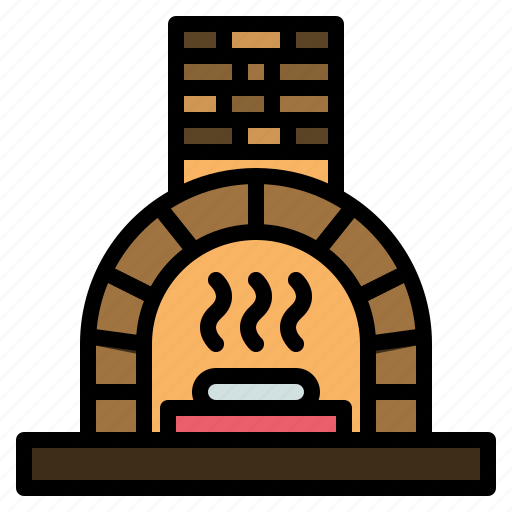 Kitchen, pizzaoven, food, cook, italian, bake icon - Download on Iconfinder
