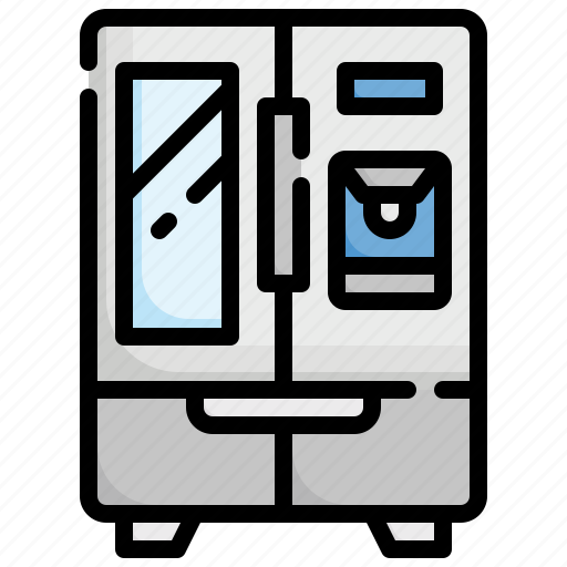 Refrigerator, smart, fridge, freeze, cooler, electronics icon - Download on Iconfinder