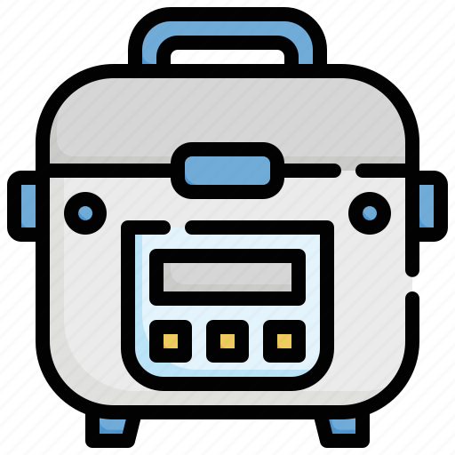 Rice, cooker, cooking, food, restaurant, equipment icon - Download on Iconfinder