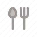 cutlery, fork, kitchen, knife