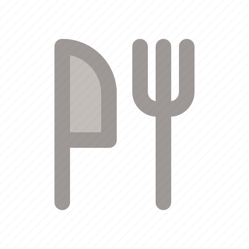 Cutlery, fork, kitchen, knife icon - Download on Iconfinder
