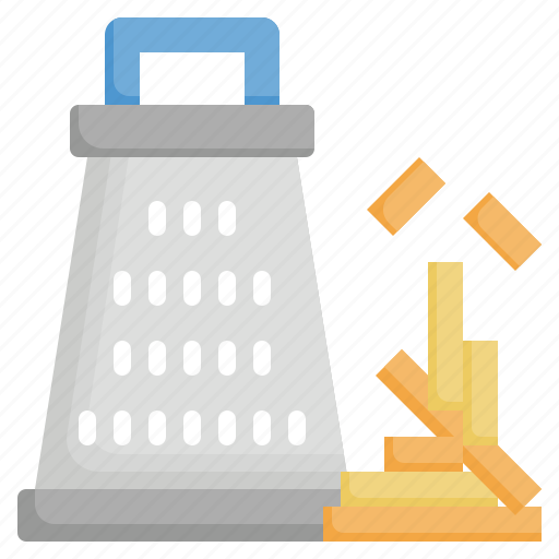 Grater, utensil, household, tools, cheese icon - Download on Iconfinder