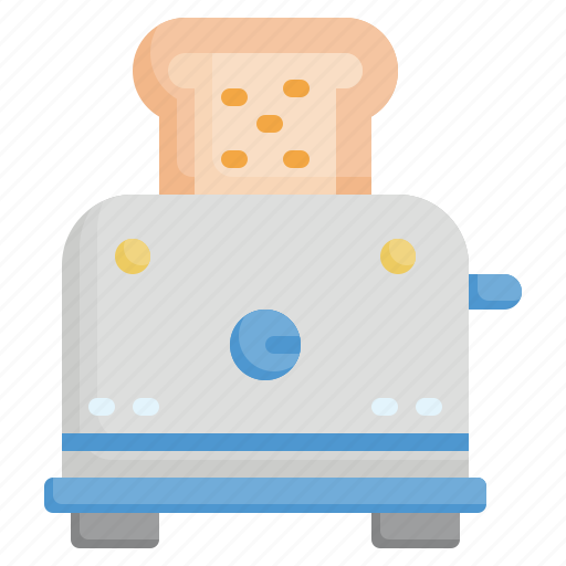 Toaster, toast, breakfast, kitchenware, bakery icon - Download on Iconfinder
